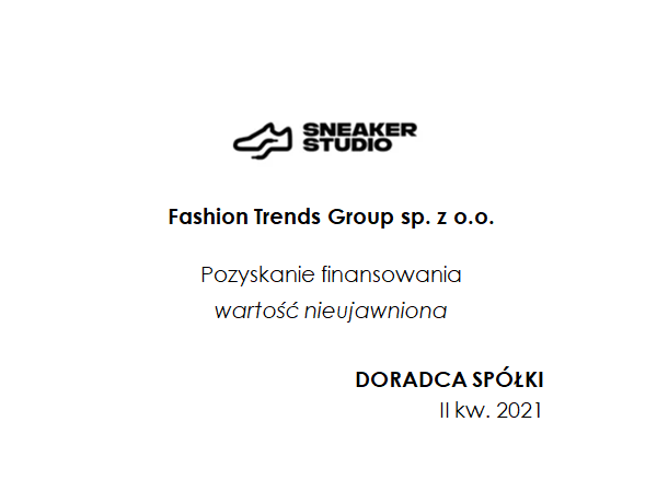 Sneaker-Studio transakcje